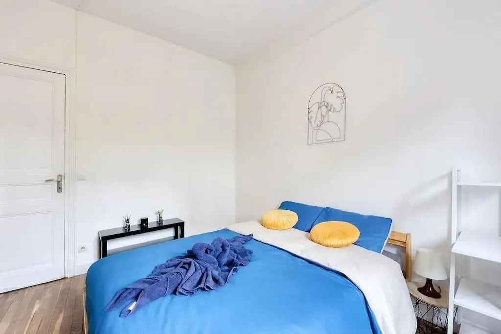 Cosy Bleu Proche Arena Jo Apartment Ivry-sur-Seine