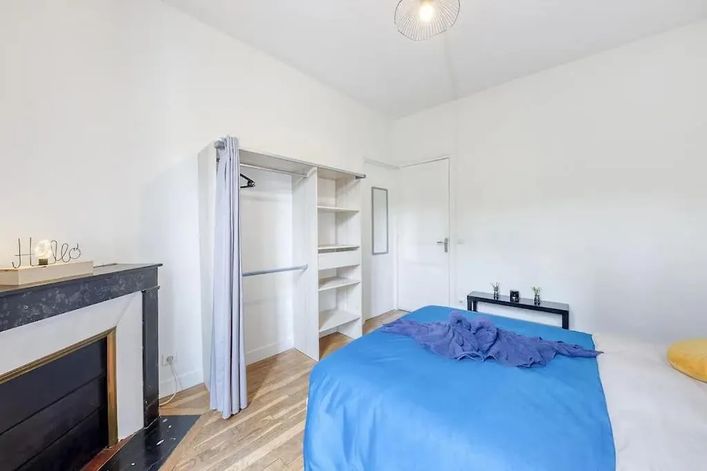 Cosy Bleu Proche Arena Jo Apartment Ivry-sur-Seine